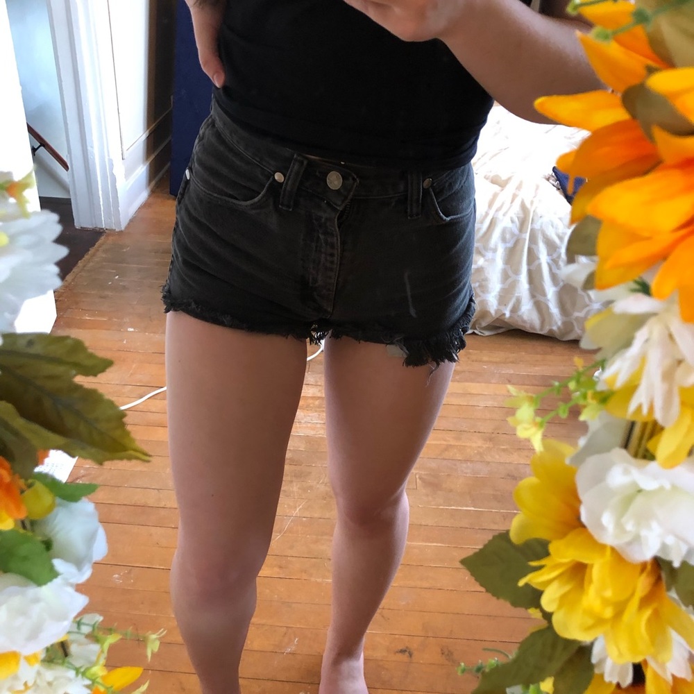 Authentic Wrangler cut off shorts